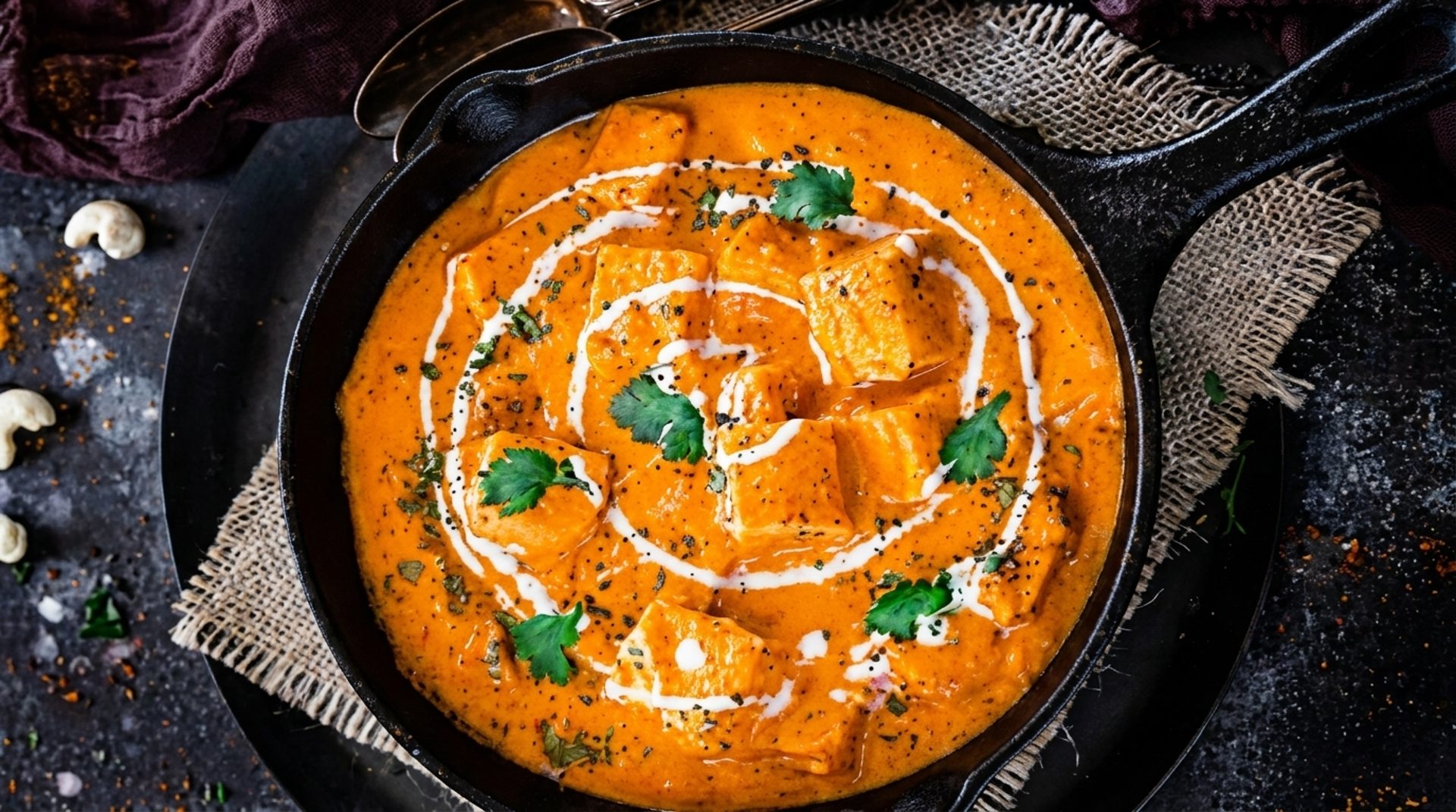 Paneer Makhani and Other Staples