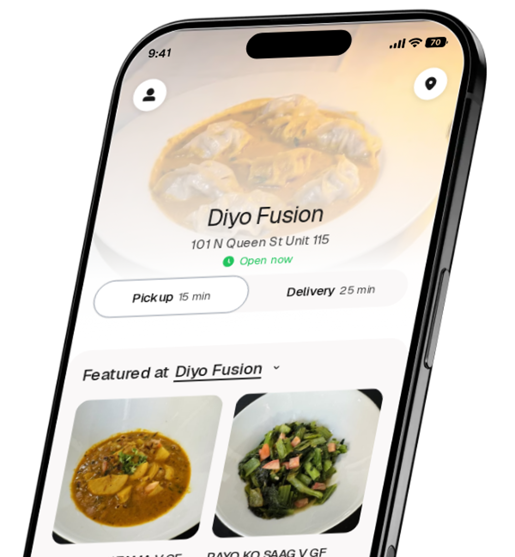 Diyo Fusion app preview
