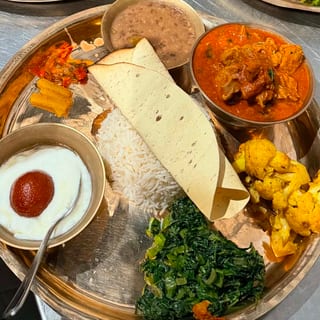 GOAT THALI (GF)